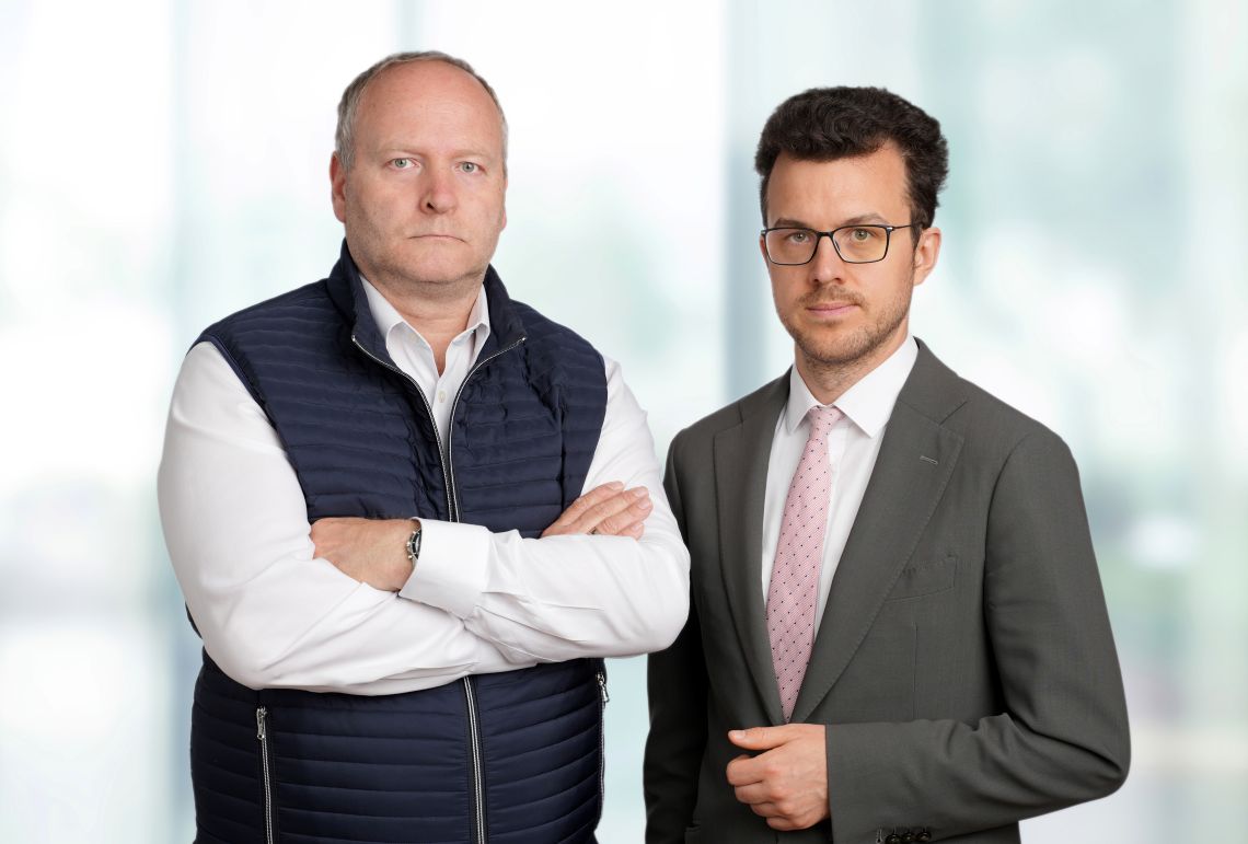 Christian Kunath und David Stadion